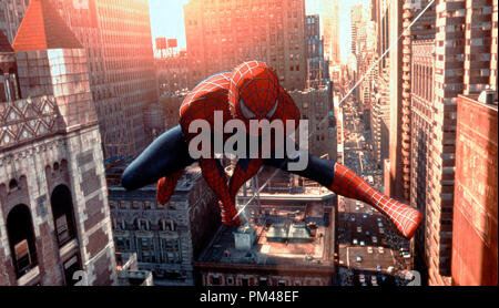 Spider-Man 2 Tobey Maguire © 2004 Columbia / Sony Pictures Stock Photo