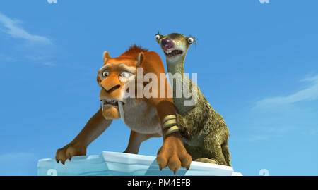 Film Still / Publicity Still from 'Ice Age: The Meltdown' Diego, Sid © 2006 20th Century Fox Photo courtesy of Blue Sky Studios .  File Reference # 30737911THA  For Editorial Use Only -  All Rights Reserved