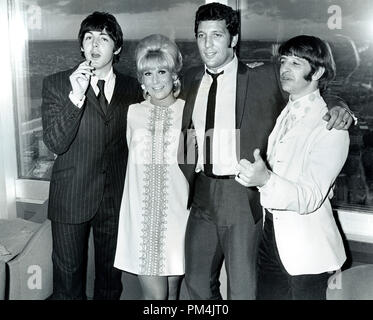 Tom Jones with Beatles, Paul McCartney, Ringo Starr and Singer Dusty ...