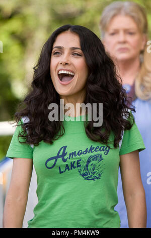 Roxanne Chase-Feder (Salma Hayek) in Columbia Pictures' GROWN UPS. Stock Photo