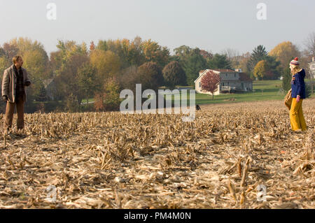 Stanley Tucci and Saoirse Ronan in The Lovely Bones Stock Photo