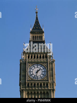 United Kingdom - England - London - Big Ben Stock Photo