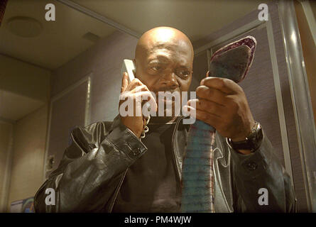 Studio Publicity Still from 'Snakes on a Plane' Samuel L. Jackson © 2006 New Line Cinema Photo credit: James Dittiger   File Reference # 307372193THA  For Editorial Use Only -  All Rights Reserved Stock Photo