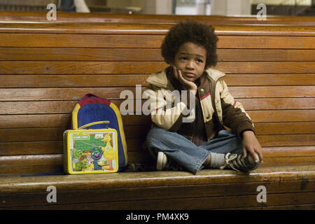 Studio Publicity Still from 'The Pursuit of Happyness' Jaden Smith © 2006 Columbia Pictures Photo credit: Zade Rosenthal   File Reference # 307372569THA  For Editorial Use Only -  All Rights Reserved Stock Photo