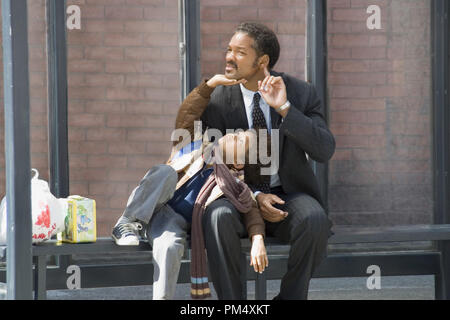 Studio Publicity Still from 'The Pursuit of Happyness' Jaden Smith, Will Smith © 2006 Columbia Pictures Photo credit: Zade Rosenthal   File Reference # 307372577THA  For Editorial Use Only -  All Rights Reserved Stock Photo