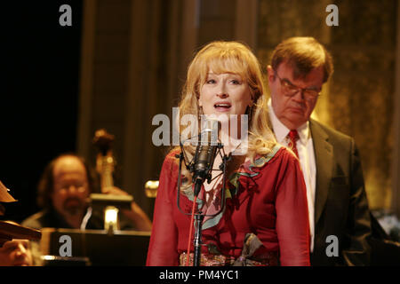 Film Still / Publicity Still from 'A Prairie Home Companion' Meryl Streep © 2006 Picturehouse Photo Credit: Melinda Sue Gordon  File Reference # 30737353THA  For Editorial Use Only -  All Rights Reserved Stock Photo