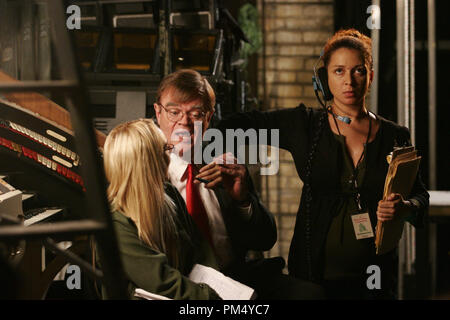 Film Still / Publicity Still from 'A Prairie Home Companion' Lindsay Lohan, Garrison Keillor, Maya Rudolph © 2006 Picturehouse Photo Credit: Melinda Sue Gordon  File Reference # 30737357THA  For Editorial Use Only -  All Rights Reserved Stock Photo