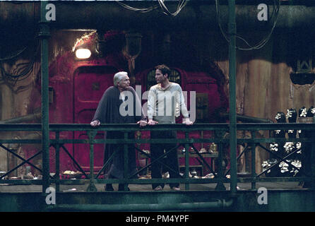ANTHONY ZERBE, KEANU REEVES, THE MATRIX RELOADED, 2003 Stock Photo - Alamy