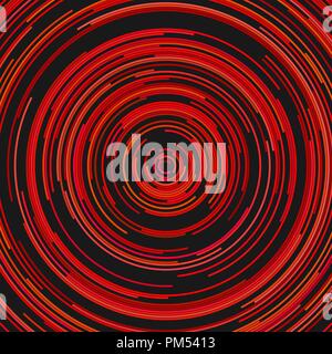 Circular abstract background - graphic design from concentric circular stripes Stock Vector
