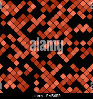 Geometrical diagonal square mosaic pattern background design Stock Vector