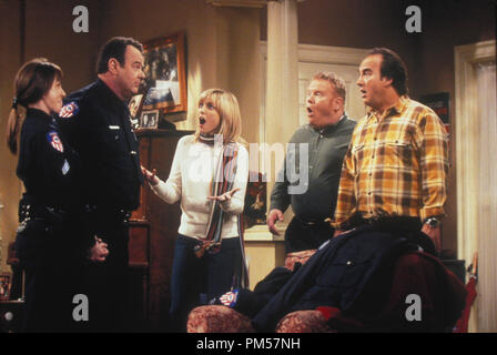 Film Still from 'According to Jim' Dan Aykroyd, Courtney Thorne-Smith, Jim Belushi circa 2004   File Reference # 30735318THA  For Editorial Use Only -  All Rights Reserved Stock Photo