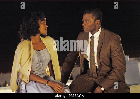 Studio Publicity Still from 'Glory Road' Tatyana Ali, Derek Luke © 2006 Walt Disney Pictures Photo credit: Frank Connor   File Reference # 307371783THA  For Editorial Use Only -  All Rights Reserved Stock Photo