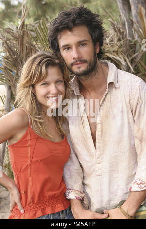 Studio Publicity Still from 'Lost' (Episode Name: Further Investigations) Kiele Sanchez, Rodrigo Santoro 2006 Photo credit: Mario Perez   File Reference # 307371997THA  For Editorial Use Only -  All Rights Reserved Stock Photo