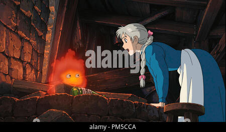 Howls Moving Castle Howl Calcifer
