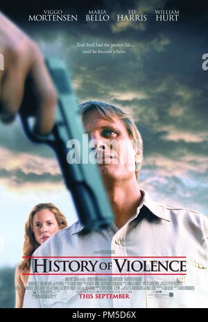 Studio Publicity Still from 'A History of Violence' Poster © 2005 New Line Cinema   File Reference # 307362360THA  For Editorial Use Only -  All Rights Reserved Stock Photo