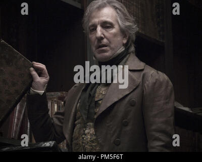 Studio Publicity Still from 'Sweeney Todd: The Demon Barber of Fleet Street' Alan Rickman © 2007 Warner  Photo credit: Peter Mountain   File Reference # 307381439THA  For Editorial Use Only -  All Rights Reserved
