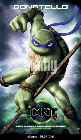 TMNT ('Teenage Mutant Ninja Turtles') Poster Donatello © 2007 Warner    File Reference # 307381830THA  For Editorial Use Only -  All Rights Reserved Stock Photo