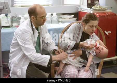 Studio Publicity Still from 'ER' Episode name: 'A Simple Twist of Fate' Anthony Edwards, Alex Kingston 2002 Photo credit: Paul Drinkwater File Reference # 307541230THA  For Editorial Use Only -  All Rights Reserved Stock Photo