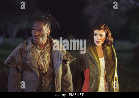 Studio Publicity Still from 'Charmed' Episode name: 'Marry-Go-Round' Coolio, Alyssa Milano  2002  Photo credit: Richard Cartwright Stock Photo