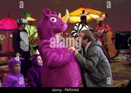 Studio Publicity Still from 'Death to Smoochy' Edward Norton, Robin Williams © 2002 Warner Brothers Stock Photo