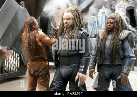 Film Still / Publicity Stills from 'Battlefield Earth: A Saga of the Year 3000' John Travolta, Forest Whitaker © 2000 Warner Brothers Photo Credit: Pierre Vinet  File Reference # 30846755THA  For Editorial Use Only -  All Rights Reserved Stock Photo