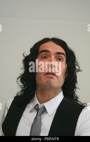 Russell Brand 'Arthur' Portrait Session, March 25, 2011.  Reproduction by American tabloids is absolutely forbidden. File Reference # 30912 057JRC  For Editorial Use Only -  All Rights Reserved Stock Photo