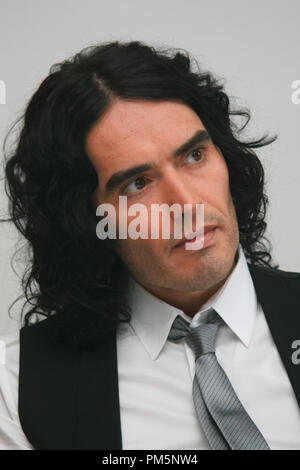 Russell Brand 'Arthur' Portrait Session, March 25, 2011.  Reproduction by American tabloids is absolutely forbidden. File Reference # 30912 066JRC  For Editorial Use Only -  All Rights Reserved Stock Photo