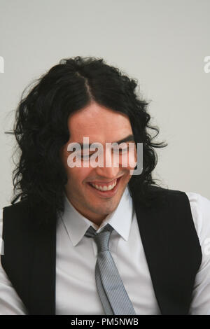 Russell Brand 'Arthur' Portrait Session, March 25, 2011.  Reproduction by American tabloids is absolutely forbidden. File Reference # 30912 073JRC  For Editorial Use Only -  All Rights Reserved Stock Photo