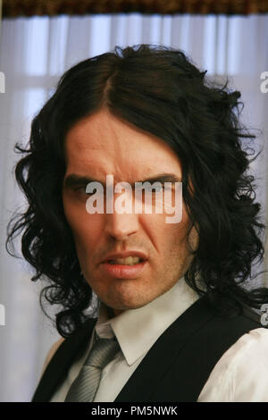 Russell Brand 'Arthur' Portrait Session, March 25, 2011.  Reproduction by American tabloids is absolutely forbidden. File Reference # 30912 080JRC  For Editorial Use Only -  All Rights Reserved Stock Photo