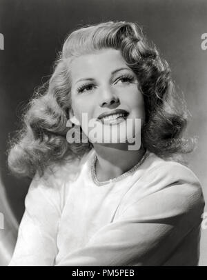 Publicity still of Rita Hayworth, circa 1948. File Reference # 30928 774THA Stock Photo