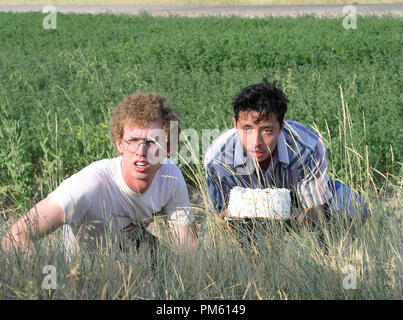 Film Still from 'Napoleon Dynamite' Jon Heder, Efren Ramirez Stock Photo