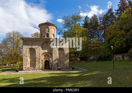 Autumn view of The 11th century  Zemen Monastery, Pernik Region, Bulgaria Stock Photo