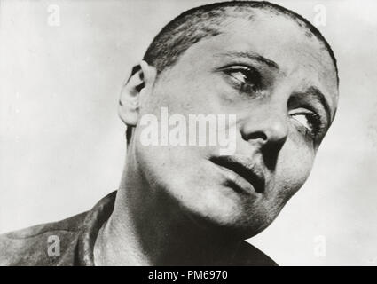 Maria Falconetti, 'The Passion of Joan of Arc' 1928   File Reference # 31316 179THA Stock Photo