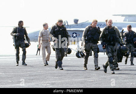 Film Still / Publicity Still from 'Tears of the Sun' Charles Ingram, Tom Skeritt, Nick Chinlund, Cole Hauser, Bruce Willis, Chad SMith © 2003 Columbia Photo Credit: Frank Masi File Reference # 30753404THA  For Editorial Use Only -  All Rights Reserved Stock Photo