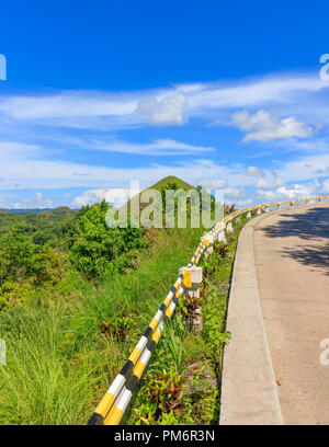 Chocolate Hills in Bohol, Philippines Stock Photo