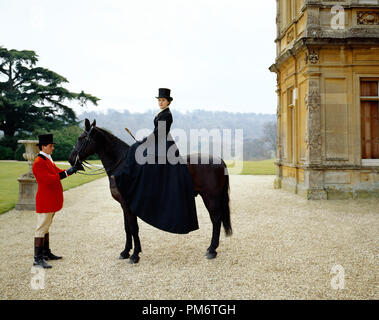 Michelle Dockery as Lady Mary Crawley in Downton Abbey Stock Photo