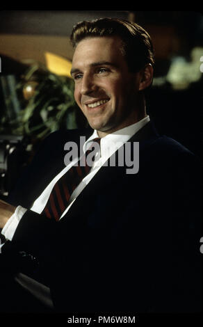 Film Still from 'Quiz Show' Ralph Fiennes © 1994 Hollywood Pictures Photo Credit: Barry Wetcher Stock Photo