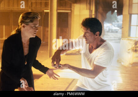 Film Still from 'The Specialist' Sharon Stone, Sylvester Stallone © 1994 Warner Brothers Photo Credit: Ron Phillips    File Reference # 31129025THA  For Editorial Use Only - All Rights Reserved Stock Photo