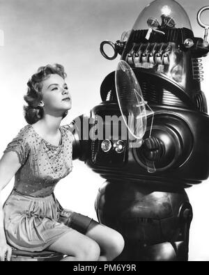 FORBIDDEN PLANET, Robby the Robot, Anne Francis, 1956 Stock Photo - Alamy