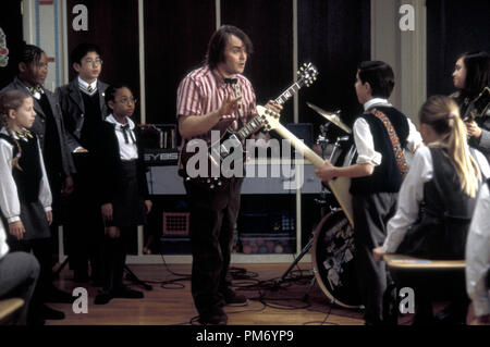 SCHOOL OF ROCK 2003 Paramount Pictures film with Jack Black Stock Photo -  Alamy