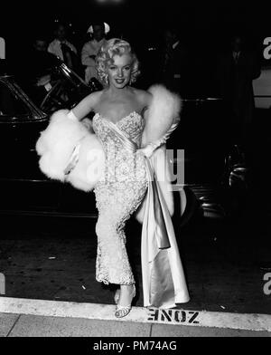 Marilyn Monroe White Lace Formal Evening Dress How To Marry A Millionaire  Premiere