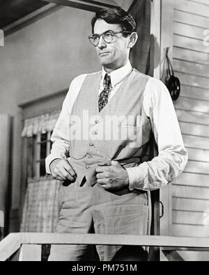 Gregory Peck, 'To Kill a Mockingbird' 1962 UI File Reference # 30928 280THA Stock Photo