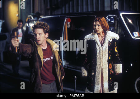 Film Still / Publicity Still from 'Buffy the Vampire Slayer' Seth Green, Alyson Hannigan © 1999 Warner   File Reference # 30973186THA  For Editorial Use Only -  All Rights Reserved Stock Photo