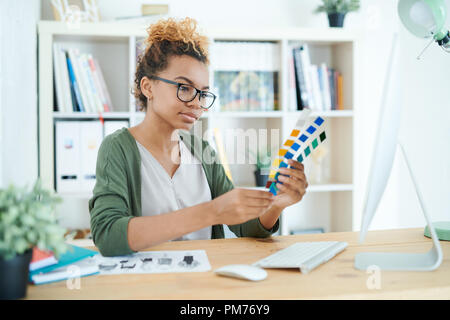 Creative Designer at Work Stock Photo
