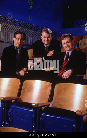 LATE NIGHT WITH CONAN O'BRIEN, From Left: Morgan Freeman, Conan O'Brien ...