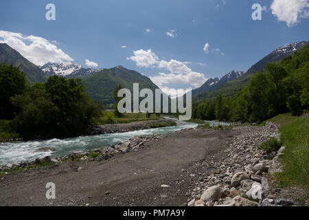 Rivers in the French Pyrenees mountains Stock Photo - Alamy