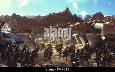 Film Still from 'Starship Troopers' Scene Still © 1997 Sony Pictures   File Reference # 31013098THA  For Editorial Use Only - All Rights Reserved Stock Photo