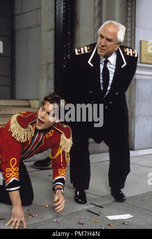 Film Still from 'Mr. Magoo' Matt Keeslar, Leslie Nielsen © 1997 Walt Disney Pictures Photo Credit: Doug Curran    File Reference # 31013206THA  For Editorial Use Only - All Rights Reserved Stock Photo