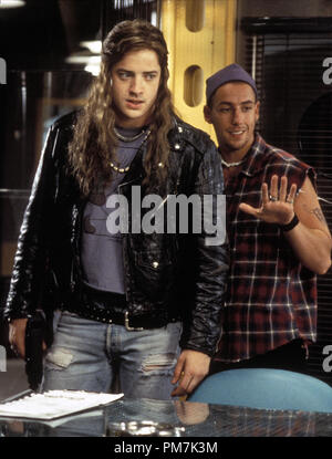 Film Still from 'Airheads' Brendan Fraser, Adam Sandler © 1994 20th Century Fox Photo Credit: Merie W. Wallace    File Reference # 31129456THA  For Editorial Use Only - All Rights Reserved Stock Photo