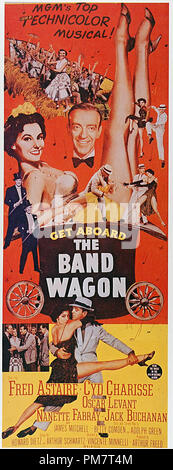 Movie Poster  from 'The Band Wagon' Poster  1953 MGM  File Reference # 31386 549THA Stock Photo